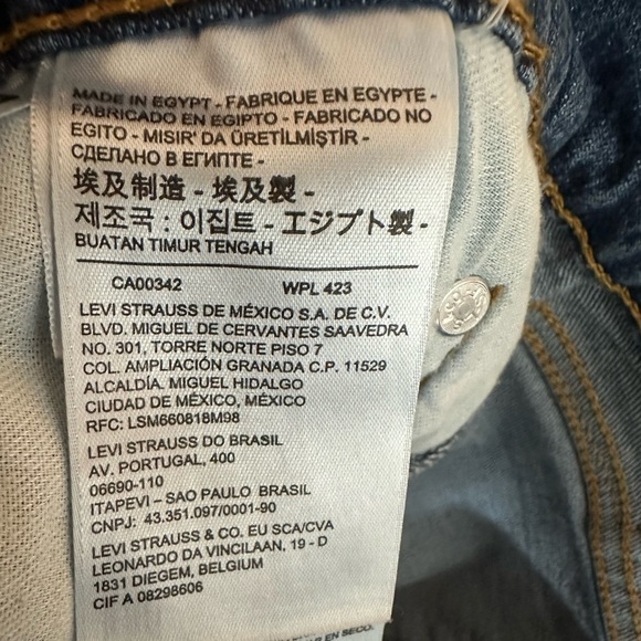 Men’s Levi Strauss 505 Straight Jeans - Picture 6 of 6